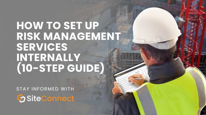 Banner for the blog "How to Set Up Risk Management Services Internally".